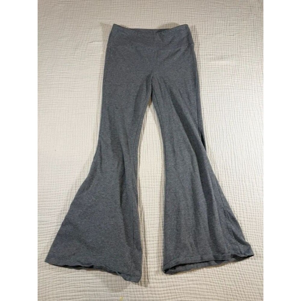 Y2K SO Gray Flare Leggings Kids Size S
